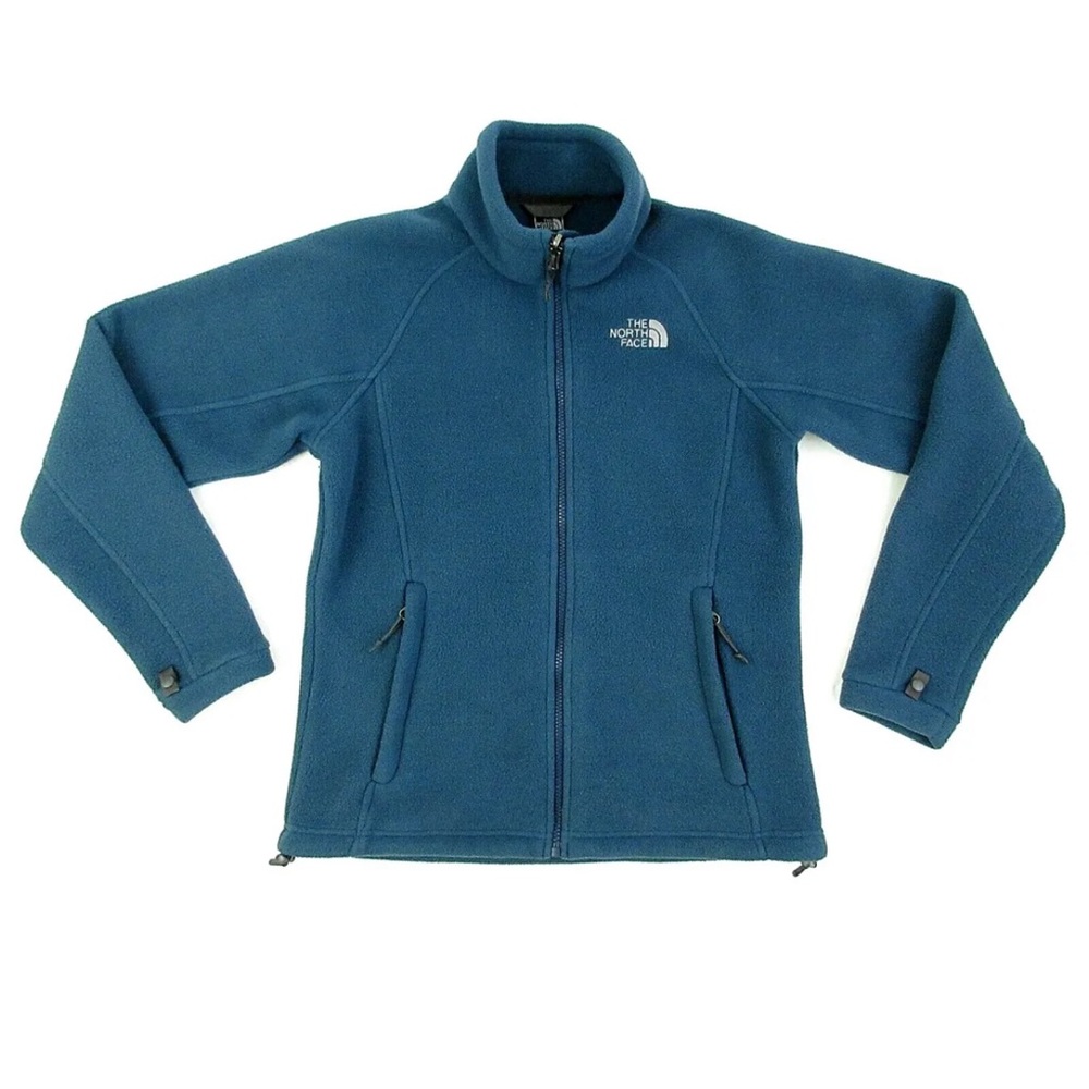 The North Face Fleece Steel blue full Zip Jacket